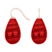 Rosaforg. sølvøreh. m/bøhmisk kvartsglas farve16 - Urma.dk