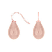 Rosaforg. sølvøreh. m/bøhmisk kvartsglas farve24 - Urma.dk