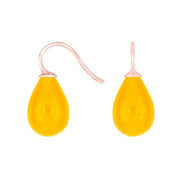 Rosaforg. sølvøreh. m/bøhmisk kvartsglas farve25 - Urma.dk