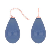 Rosaforg. sølvøreh. m/bøhmisk kvartsglas farve42 - Urma.dk