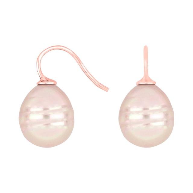 Forg. sølvøreh. m/Mallorca perle farve73
