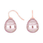 Forg. sølvøreh. m/Mallorca perle farve73
