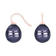 Forg. sølvøreh. m/Mallorca perle farve73
