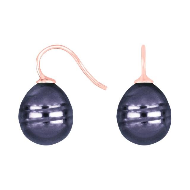 Forg. sølvøreh. m/Mallorca perle farve73
