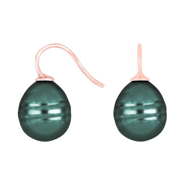 Forg. sølvøreh. m/Mallorca perle farve73
