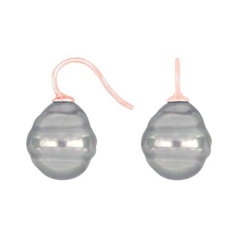 Forg. sølvøreh. m/Mallorca perle farve73
