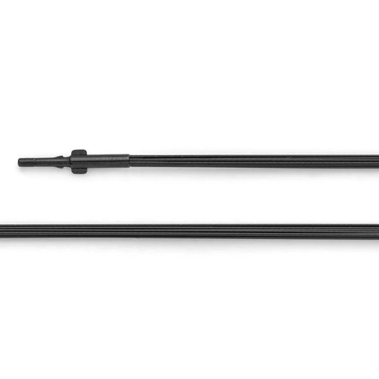 Rustfrit stål 15rk sort 0,36 mm, 45 cm, PVD - Urma.dk