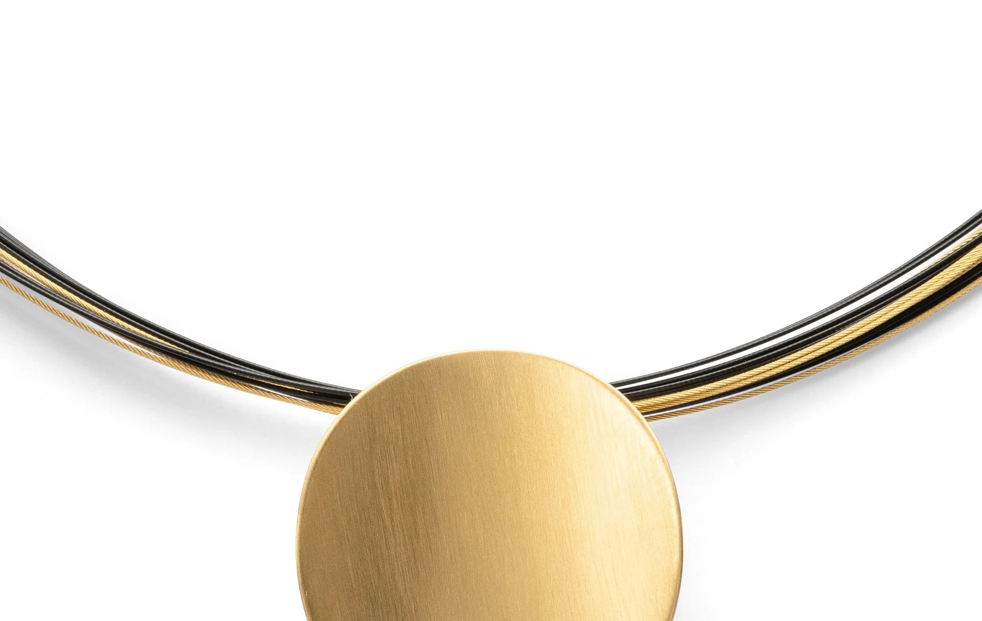 Rustfrit stål 15rk sort + fg 0,36mm, 45cm, PVD - Urma.dk