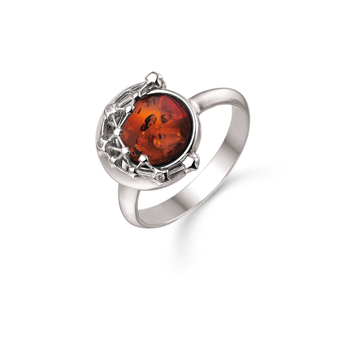 Sølv broche