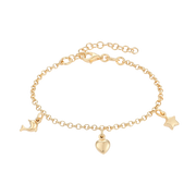 Sølvforgyldt armbånd