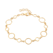Sølvforgyldt armbånd