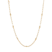 Sølvforgyldt collier