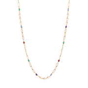 Sølvforgyldt collier