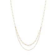 Sølvforgyldt collier