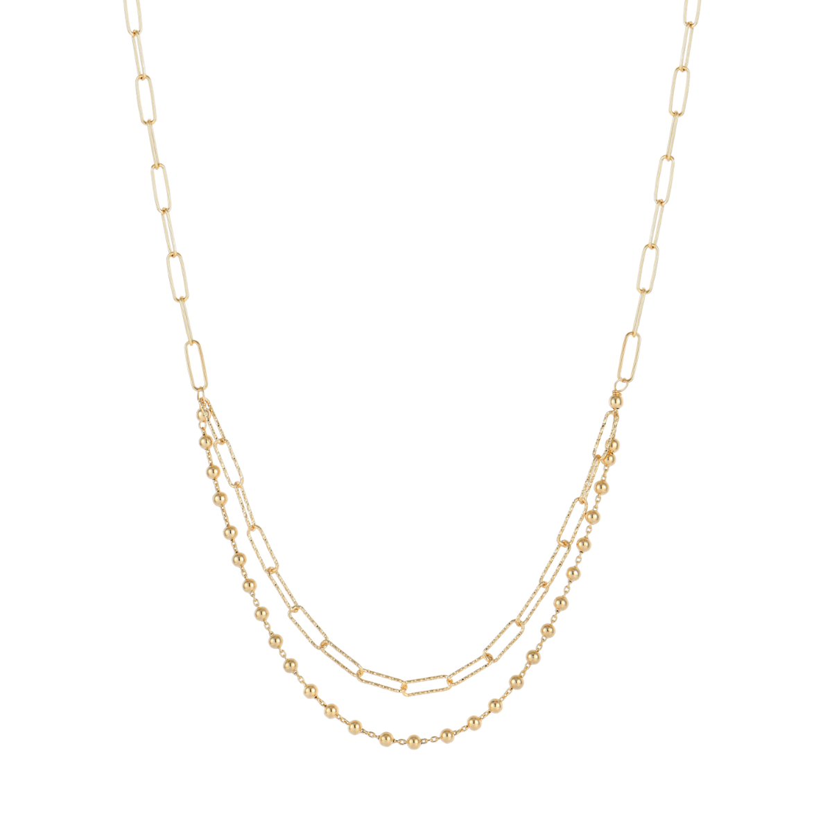 Sølvforgyldt collier