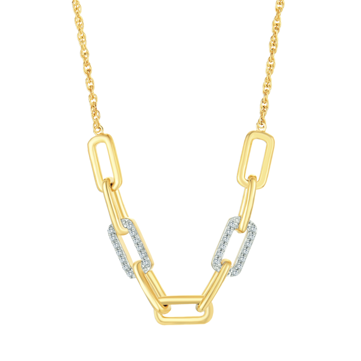Sølvforgyldt collier
