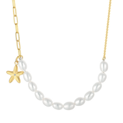 Sølvforgyldt collier