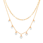 Sølvforgyldt collier