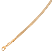 Sølvforgyldt collier