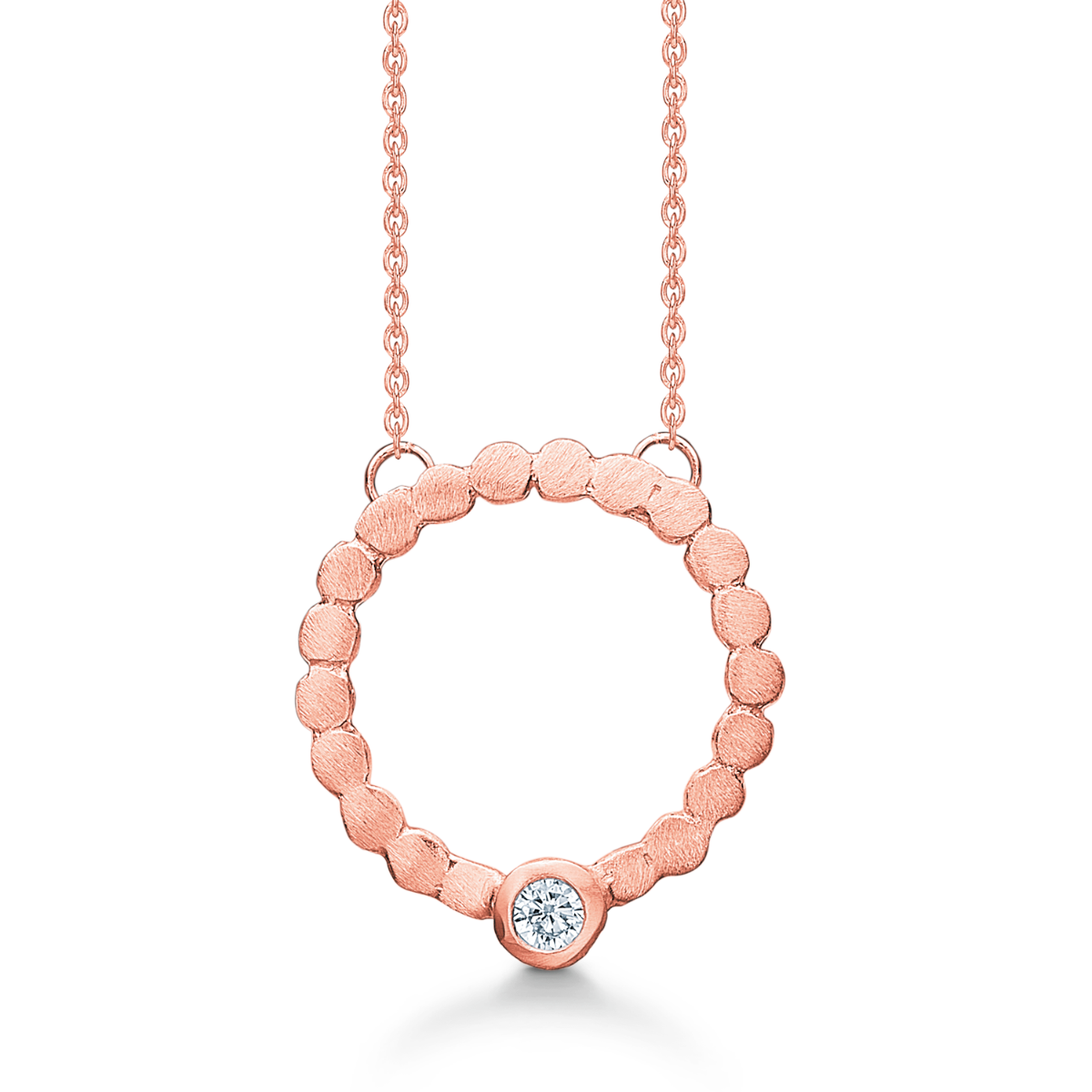 Sølvforgyldt collier