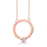 Sølvforgyldt collier