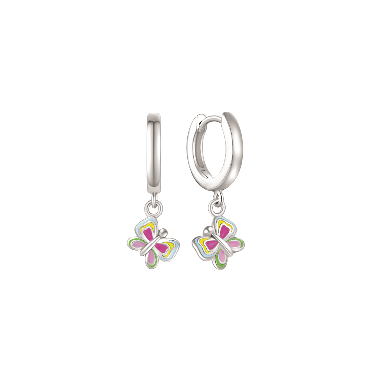 Sølvforgyldt creoler