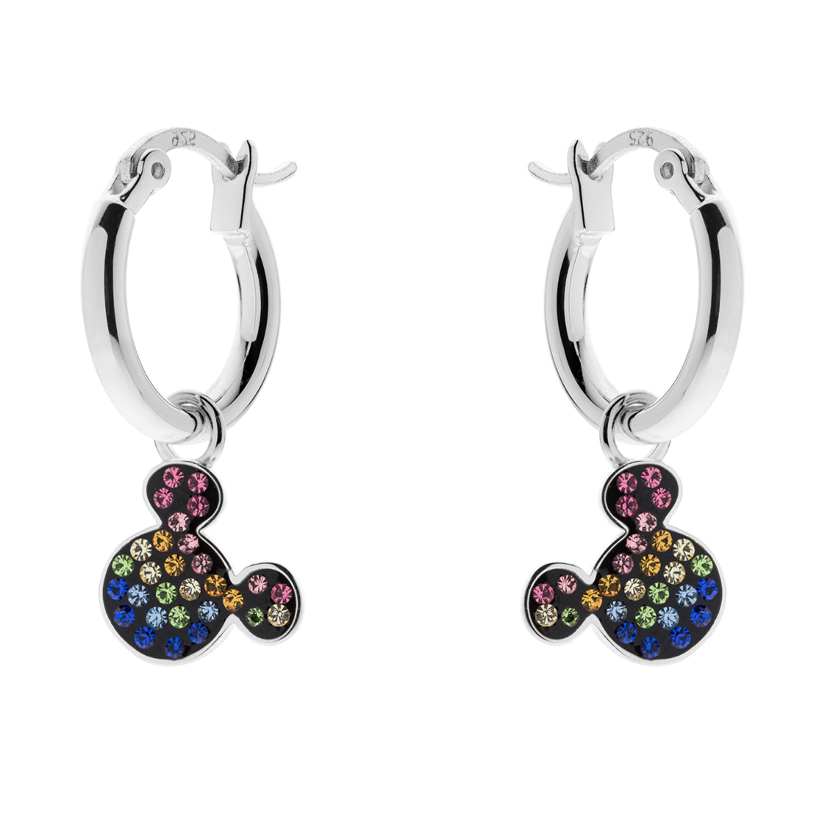 Sølvforgyldt creoler