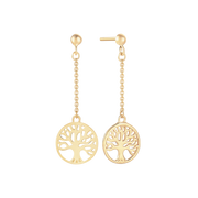 Sølvforgyldt ørehænger