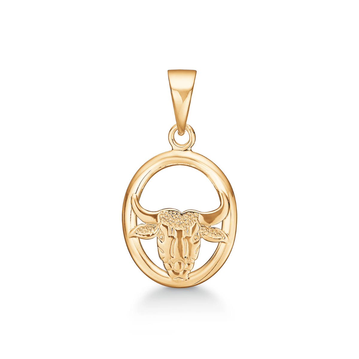 Sølvforgyldt vedhæng