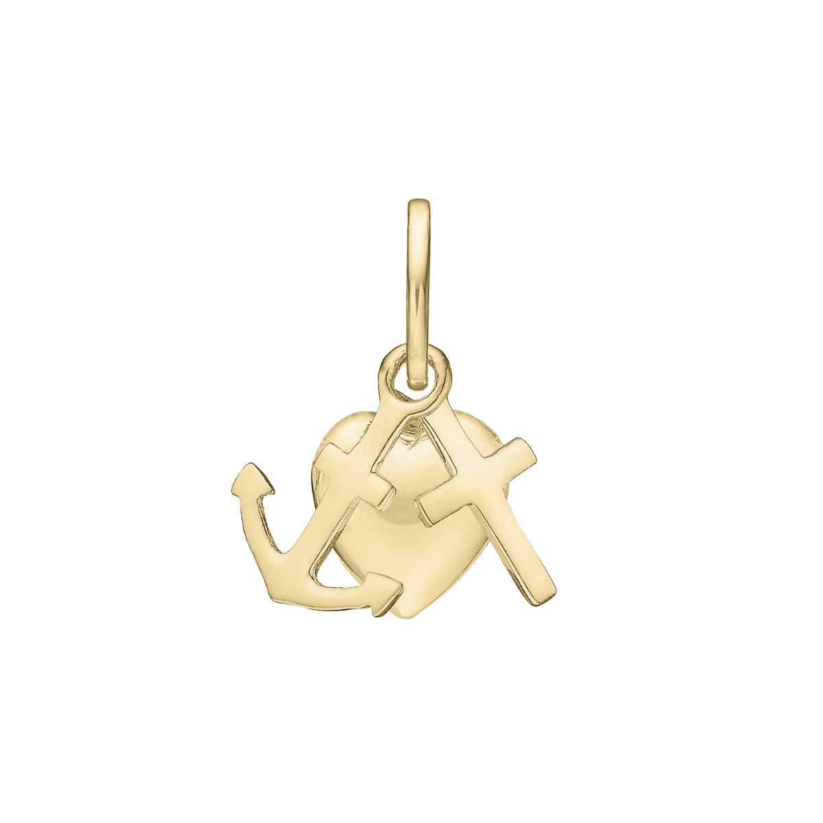 Sølvforgyldt vedhæng