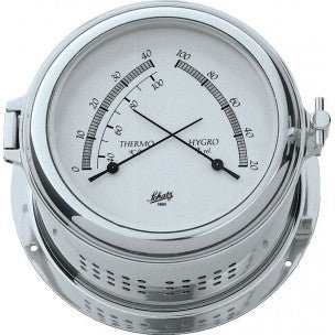 Schatz termo-/hygrometer krom, Succes 140