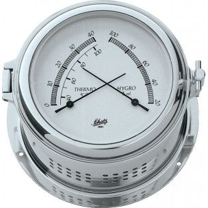 Schatz termo-/hygrometer krom, Succes 140