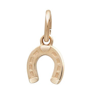 SIERSBØL 14 kt. vedhæng/charm hestesko 6mm - Urma.dk