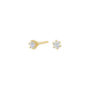 SIERSBØL 14k. Afrodite ørestik m. 0.20ct WSI - Urma.dk