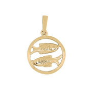 SIERSBØL 14kt. vedhæng FISKEN 15mm - Urma.dk