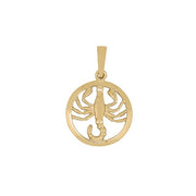 SIERSBØL 14kt. vedhæng SKORPIONEN 12mm - Urma.dk