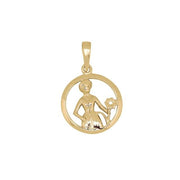 SIERSBØL 8kt. vedhæng JOMFRUEN 12mm - Urma.dk