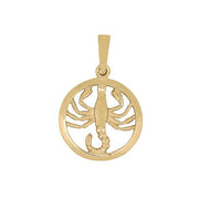 SIERSBØL 8kt. vedhæng SKORPIONEN 15mm - Urma.dk