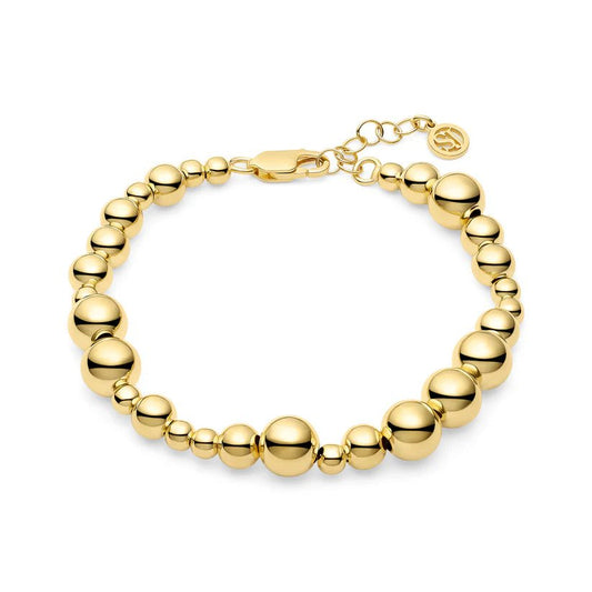 Sif 18 karat forgyldt sterling sølv Armbånd Bormio SJ - B2598 - YG - Urma.dk