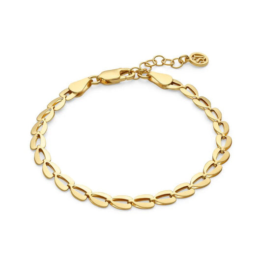 Sif 18 karat forgyldt sterling sølv Armbånd Heartbeat SJ - B2752 - YG - Urma.dk
