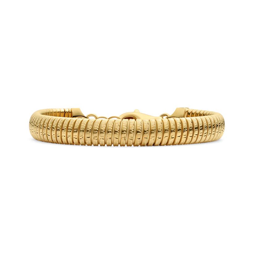 Sif 18 karat forgyldt sterling sølv Armbånd Riva SJ - B2750 - YG - Urma.dk