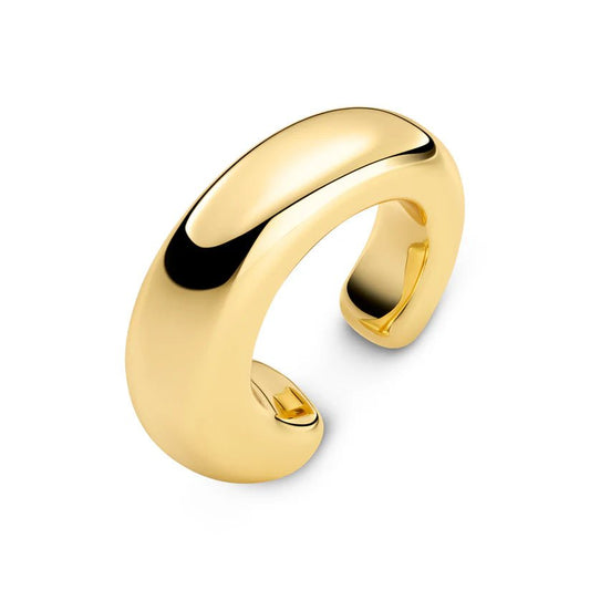 Sif 18 karat forgyldt sterling sølv Ear cuff Goccia Pianura - Urma.dk