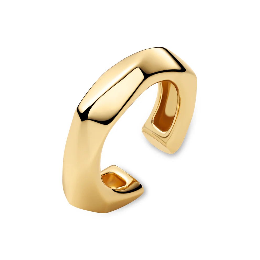 Sif 18 karat forgyldt sterling sølv Ear cuff Roccia SJ - E2726 - YG - Urma.dk