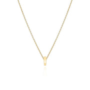 Sif 18 karat forgyldt sterling sølv Halskæde Lock Charm SJ - LOCKCHARMNECKL - YG - Urma.dk