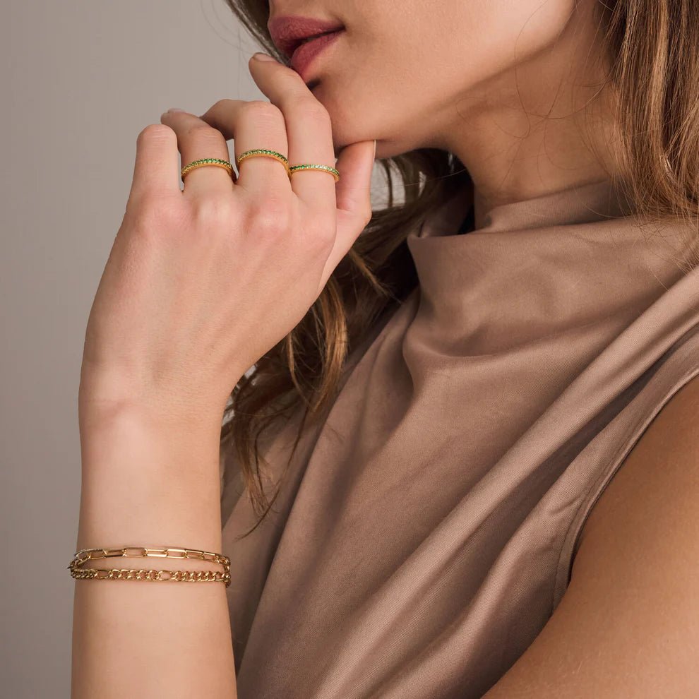 Sif 18 karat forgyldte Armbånd Dorno Due SJ - B2462 - YG - Urma.dk