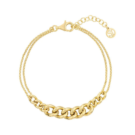 Sif 18 karat forgyldte Armbånd Oria SJ - B2460 - YG - Urma.dk