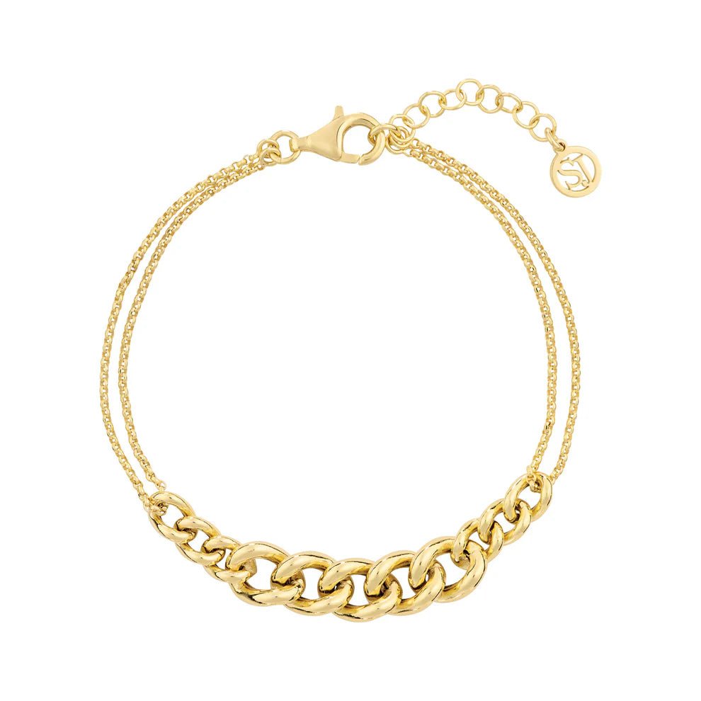 Sif 18 karat forgyldte Armbånd Oria SJ - B2460 - YG - Urma.dk