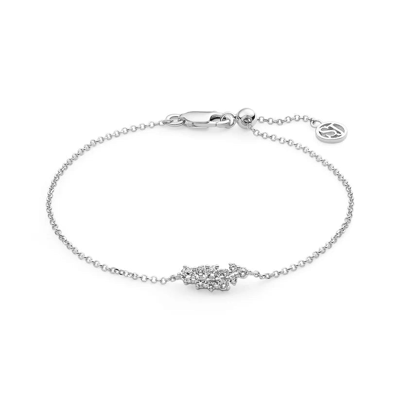 Sif 925 sterling sølv Armbånd Cristallo SJ - B2497 - CZ - Urma.dk