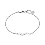 Sif 925 sterling sølv Armbånd Ellera Waves Pianura SJ - B3859 - Urma.dk