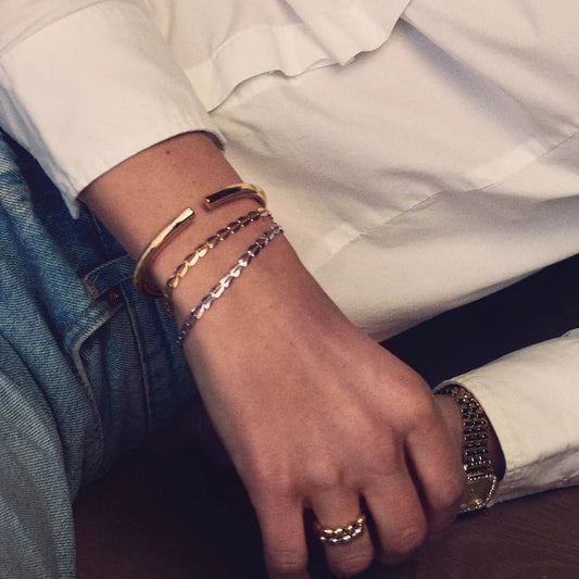 Sif 925 sterling sølv Armbånd Heartbeat SJ - B2752 - Urma.dk